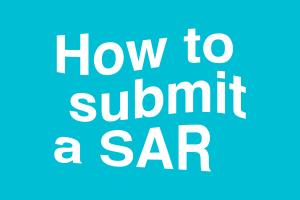 How to submit a SAR