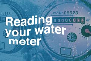 Reading your water meter