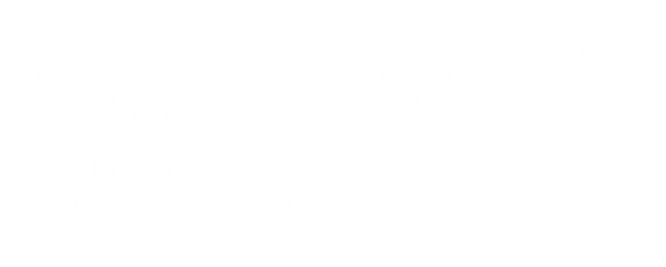 Emergency? What to do